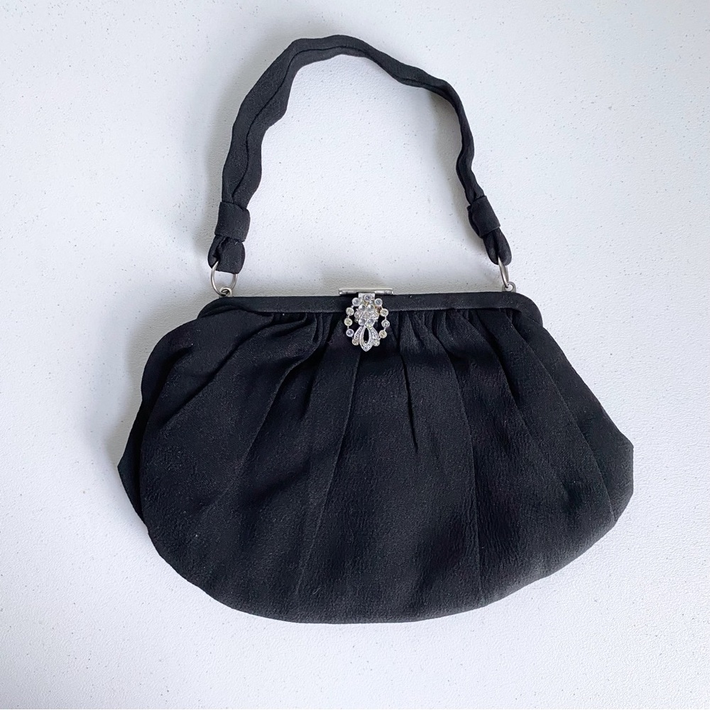 Vintage Fabric Evening Handbag